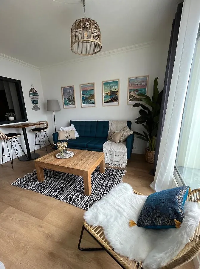 Coeur De Concarneau, Appartement Entier, Proche Centre, Corniche Et Plage Avec Parking